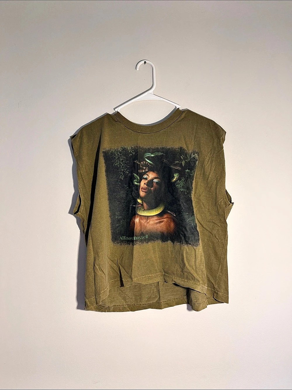 American Apparel Allison Russell Eve Was Black Graphic Muscle Tee Muscle Tee fro